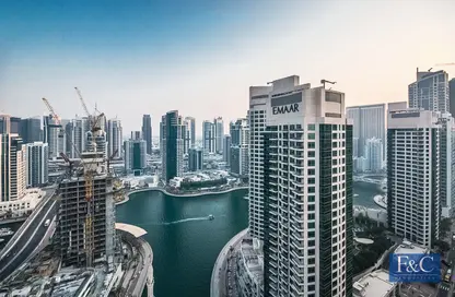 Apartment - 2 Bedrooms - 3 Bathrooms for sale in Barcelo Residences - Dubai Marina - Dubai