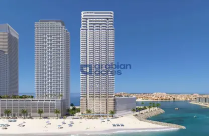 Apartment - 1 Bedroom - 2 Bathrooms for sale in Beachgate by Address - EMAAR Beachfront - Dubai Harbour - Dubai