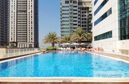 Apartment - 1 Bedroom - 2 Bathrooms for rent in MAG 218 - Dubai Marina - Dubai