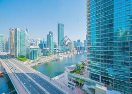 Apartment - 1 bedroom - 2 bathrooms for rent in Marina Quays West - Marina Quays - Dubai Marina - Dubai