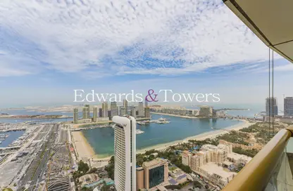 Apartment - 1 Bedroom - 2 Bathrooms for rent in Elite Residence - Dubai Marina - Dubai