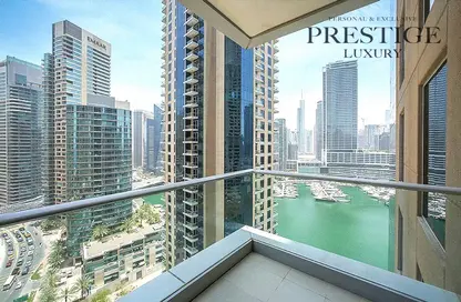 Apartment - 1 Bedroom - 2 Bathrooms for rent in Attessa Tower - Marina Promenade - Dubai Marina - Dubai