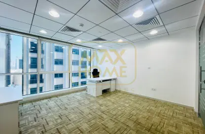 Office Space - Studio - 2 Bathrooms for rent in Hanging Garden Tower - Al Danah - Abu Dhabi