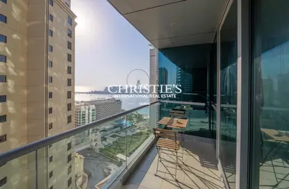 Apartment - 2 Bedrooms - 3 Bathrooms for sale in Al Fattan Marine Tower - Al Fattan Marine Towers - Jumeirah Beach Residence - Dubai