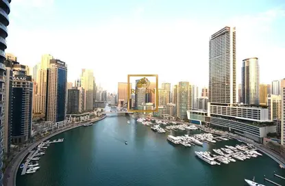 Apartment - 3 Bedrooms - 4 Bathrooms for rent in Marina Wharf 1 - Marina Wharf - Dubai Marina - Dubai