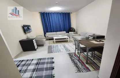 Apartment - 1 Bedroom - 2 Bathrooms for rent in New Al Taawun Road - Al Taawun - Sharjah