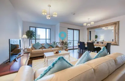 Apartment - 3 Bedrooms - 4 Bathrooms for rent in Murjan 5 - Murjan - Jumeirah Beach Residence - Dubai