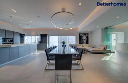 Penthouse - 4 Bedrooms - 5 Bathrooms for rent in Elite Residence - Dubai Marina - Dubai