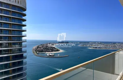 Apartment - 1 Bedroom - 1 Bathroom for rent in Grand Bleu Tower 1 - EMAAR Beachfront - Dubai Harbour - Dubai