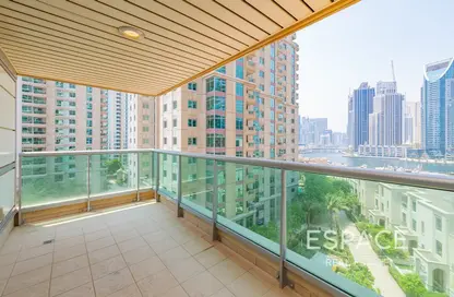 Apartment - 3 Bedrooms - 4 Bathrooms for rent in Al Mass Tower - Emaar 6 Towers - Dubai Marina - Dubai