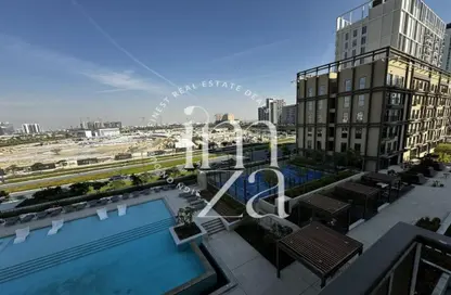 Apartment - 2 Bedrooms - 1 Bathroom for rent in Socio Tower 2 - Socio Tower - Dubai Hills Estate - Dubai