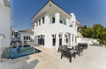 Villa - 4 Bedrooms - 6 Bathrooms for rent in Garden Homes Frond O - Garden Homes - Palm Jumeirah - Dubai