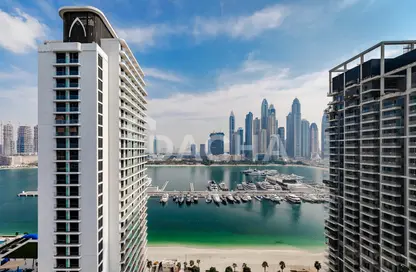 Apartment - 1 Bedroom - 1 Bathroom for rent in Grand Bleu Tower 2 - EMAAR Beachfront - Dubai Harbour - Dubai