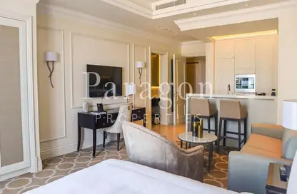 Apartment - Studio - 1 Bathroom for rent in Kempinski BLVD - Downtown Dubai - Dubai