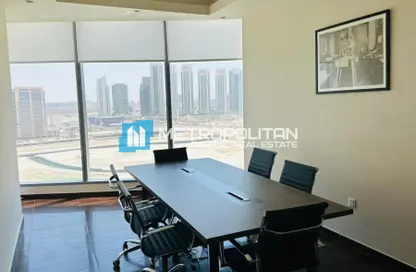 Office Space - Studio - 1 Bathroom for rent in Addax port office tower - City Of Lights - Al Reem Island - Abu Dhabi