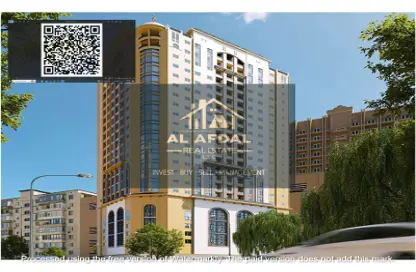 Apartment - 1 Bathroom for sale in Al Naemiya Tower 2 - Al Naemiya Towers - Al Nuaimiya - Ajman