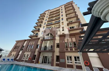 Apartment - 1 Bathroom for rent in Spanish Tower - Dubai Sports City - Dubai