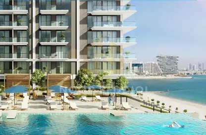 Apartment - 1 Bedroom - 1 Bathroom for sale in Seapoint - EMAAR Beachfront - Dubai Harbour - Dubai