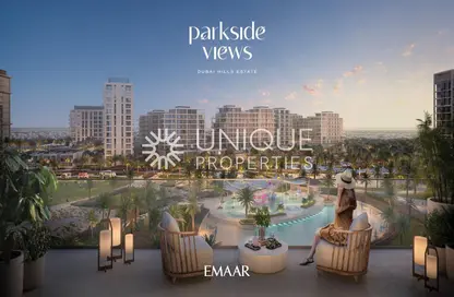 Apartment - 2 Bedrooms - 2 Bathrooms for sale in Parkside Views - Dubai Hills Estate - Dubai