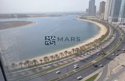 Apartment - 2 Bedrooms - 3 Bathrooms for rent in Rose Tower - Al Khan - Sharjah