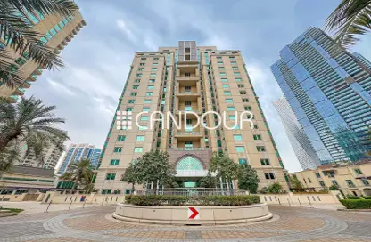 Apartment - 2 Bedrooms - 3 Bathrooms for rent in Al Fairooz Tower - Emaar 6 Towers - Dubai Marina - Dubai