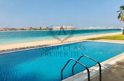 Villa - 6 Bedrooms for rent in Signature Villas Frond E - Signature Villas - Palm Jumeirah - Dubai