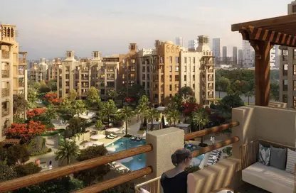 Apartment - 4 Bedrooms - 6 Bathrooms for sale in Al Jazi - Madinat Jumeirah Living - Umm Suqeim - Dubai