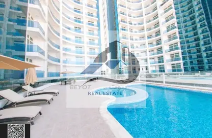 Apartment - 1 Bathroom for sale in Oasis Tower - Al Rashidiya 1 - Al Rashidiya - Ajman