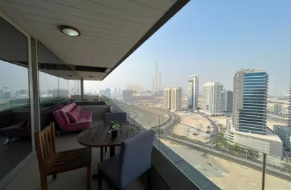 Apartment - Studio - 1 Bathroom for rent in The Matrix - Dubai Sports City - Dubai