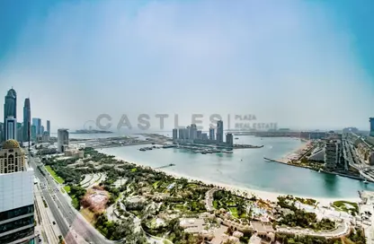 Apartment - 3 Bedrooms - 4 Bathrooms for rent in Palm View - Dubai Media City - Dubai