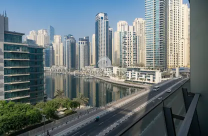 Apartment - 2 Bedrooms - 2 Bathrooms for sale in Silverene Tower A - Silverene - Dubai Marina - Dubai