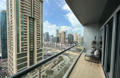 Apartment - 1 Bedroom - 2 Bathrooms for rent in Indigo Tower - JLT Cluster D - Jumeirah Lake Towers - Dubai