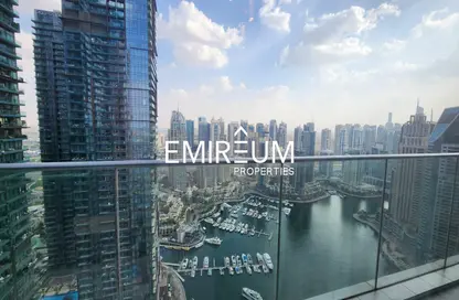 Apartment - 3 Bedrooms - 4 Bathrooms for rent in Damac Heights - Dubai Marina - Dubai