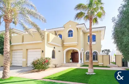 Villa - 4 Bedrooms - 6 Bathrooms for rent in Garden Homes Frond B - Garden Homes - Palm Jumeirah - Dubai