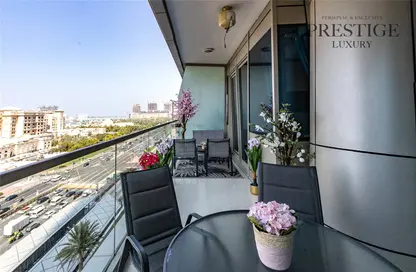 Apartment - 3 Bedrooms - 3 Bathrooms for rent in Ocean Heights - Dubai Marina - Dubai