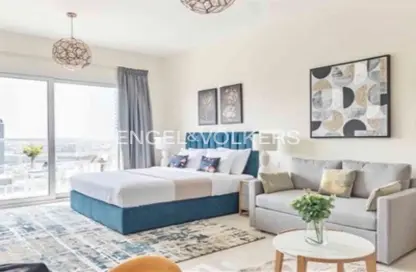 Apartment - Studio - 1 Bathroom for rent in AG Tower - Business Bay - Dubai