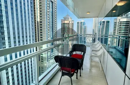 Apartment - 2 Bedrooms - 3 Bathrooms for rent in MAG 218 - Dubai Marina - Dubai