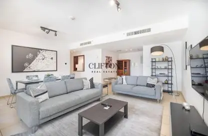 Apartment - 3 Bedrooms - 4 Bathrooms for rent in Murjan 6 - Murjan - Jumeirah Beach Residence - Dubai