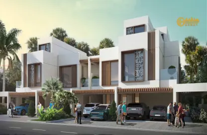 Townhouse - 5 Bedrooms - 5 Bathrooms for sale in Marbella - Damac Lagoons - Dubai