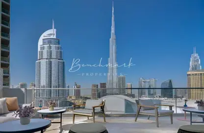 Apartment - 2 Bedrooms - 2 Bathrooms for rent in The Address Residence Fountain Views 1 - The Address Residence Fountain Views - Downtown Dubai - Dubai