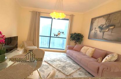 Apartment - 1 Bedroom - 2 Bathrooms for rent in Jumeirah Bay X1 - JLT Cluster X - Jumeirah Lake Towers - Dubai