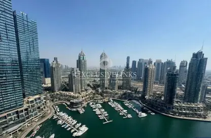 Apartment - 3 Bedrooms - 4 Bathrooms for rent in Iris Blue - Dubai Marina - Dubai