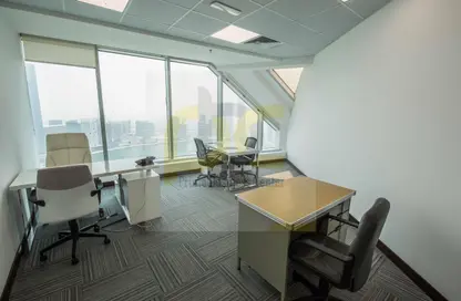 Office Space - Studio - 3 Bathrooms for rent in The Prime Tower - Business Bay - Dubai