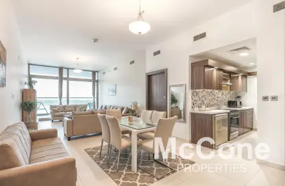 Apartment - 1 Bedroom - 2 Bathrooms for rent in Azure Residences - Palm Jumeirah - Dubai