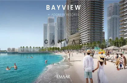 Apartment - 3 Bedrooms - 3 Bathrooms for sale in Bayview - EMAAR Beachfront - Dubai Harbour - Dubai