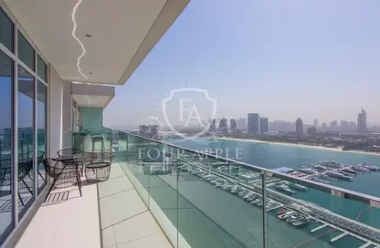 Apartment - 4 Bedrooms - 5 Bathrooms for rent in Sunrise Bay - EMAAR Beachfront - Dubai Harbour - Dubai