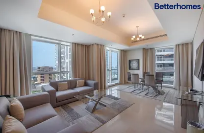 Apartment - 2 Bedrooms - 3 Bathrooms for rent in Barcelo Residences - Dubai Marina - Dubai