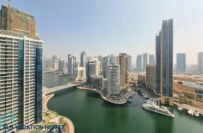 Hotel  and  Hotel Apartment - 3 Bedrooms - 3 Bathrooms for rent in InterContinental Dubai Marina - Dubai Marina - Dubai