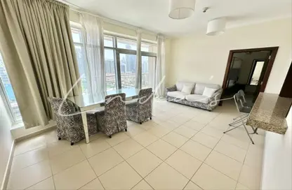 شقة - غرفة نوم - 2 حمامات للايجار في A برج فيوز - برج فيوز - دبي وسط المدينة - دبي