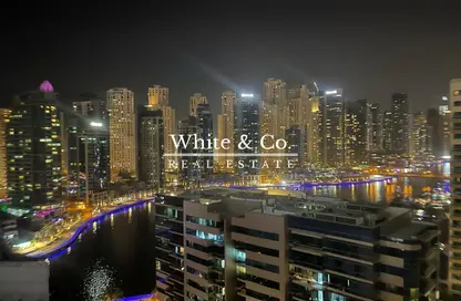 Apartment - 3 Bedrooms - 4 Bathrooms for rent in The Waves Tower A - The Waves - Dubai Marina - Dubai